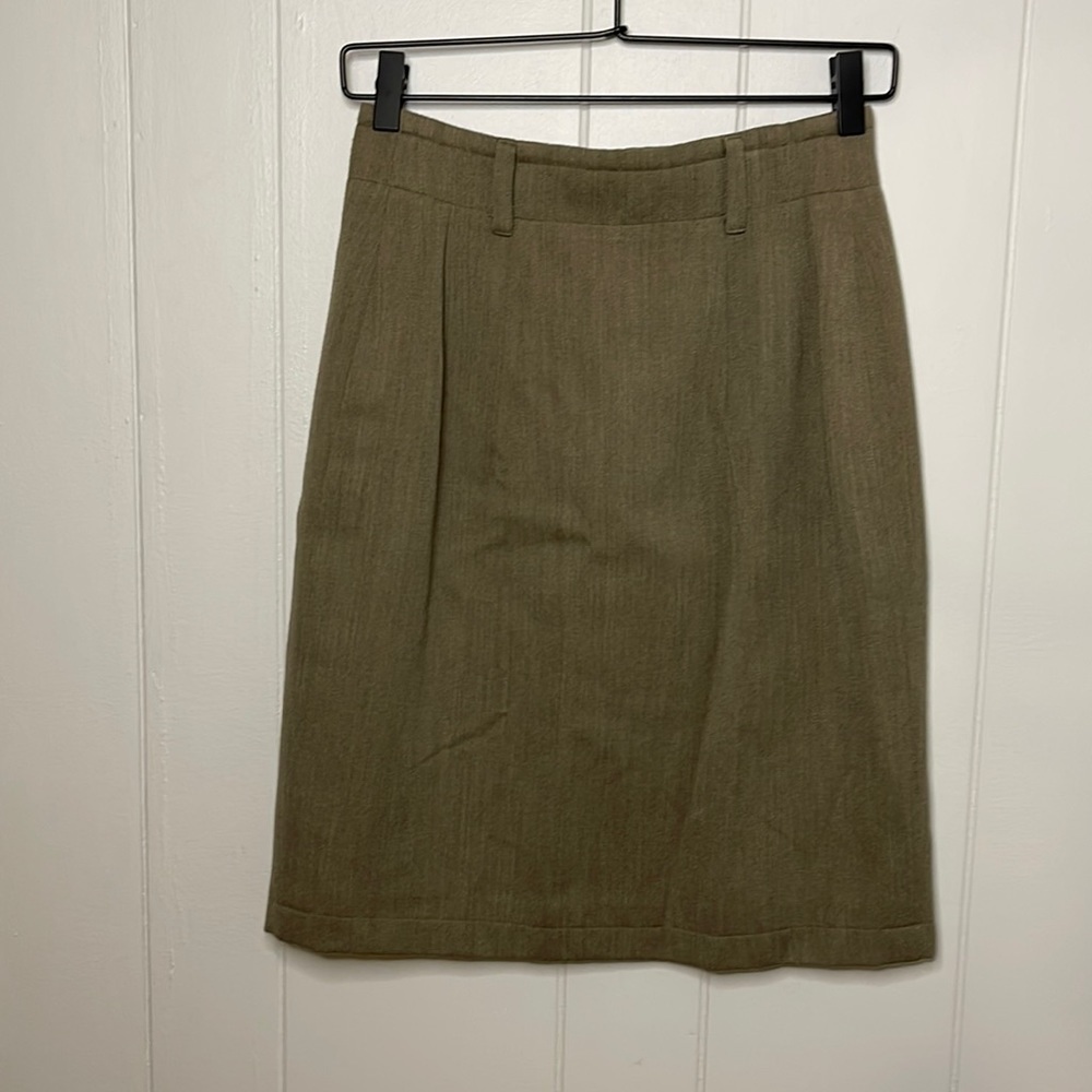 Jil Sander Wool Skirt
